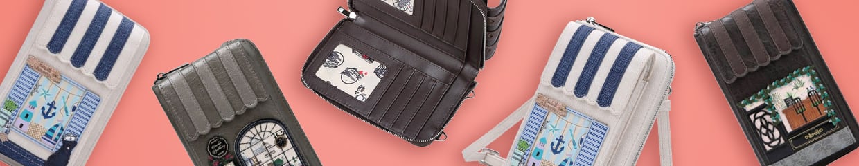 Handyhalter Brieftaschen und Unterarmtaschen