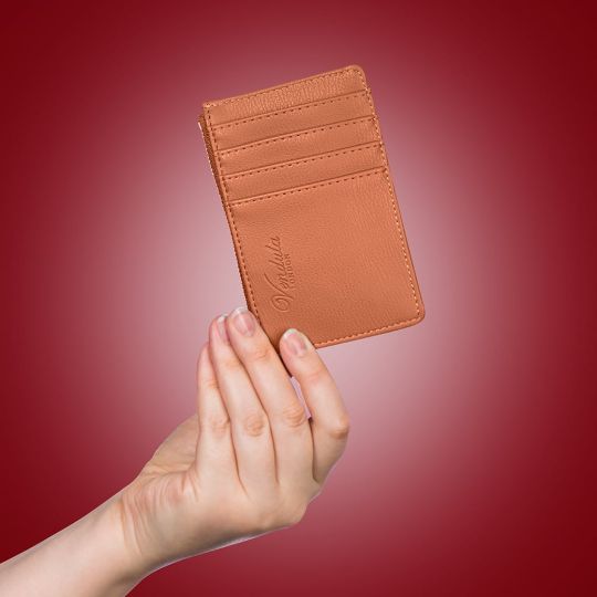 Colour Pop Geldbörse und Kartenhalter mit Reißverschluss-Orange