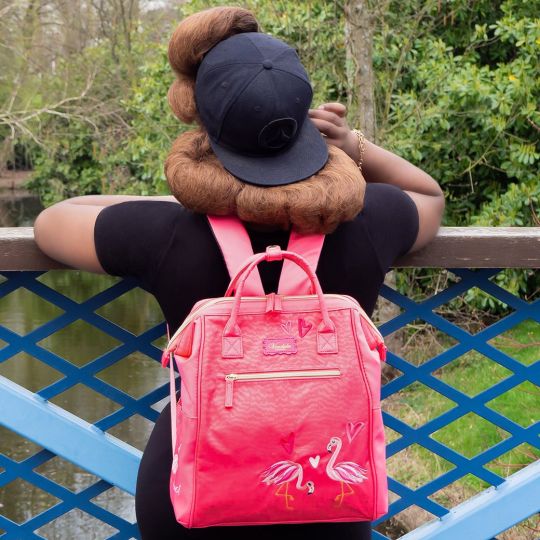 Easy Going Backpack - Coral Flamingo