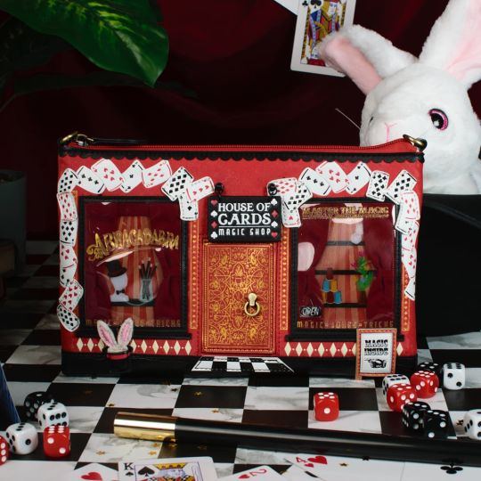 Sac Pochette House of Cards Magic Shop