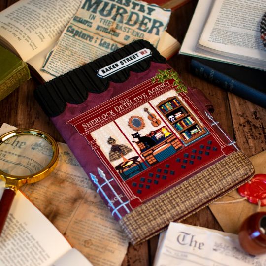Journal et sa Couverture The Sherlock Detective Agency