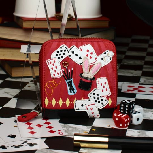 House of Cards Magic Shop-Quadratischer-Portemonnaie
