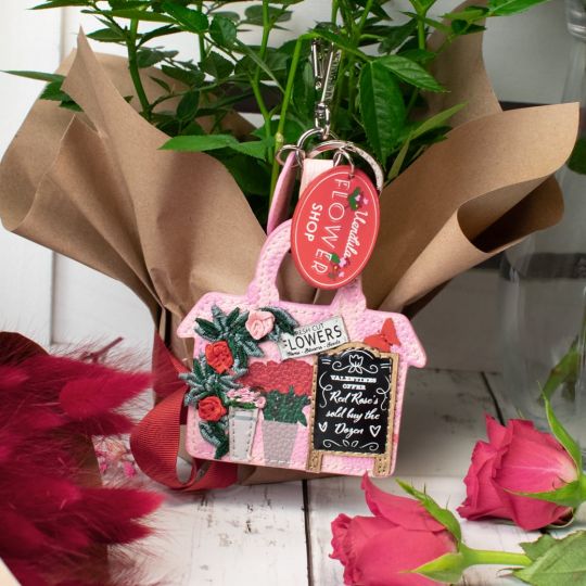 Portachiavi The Flower Shop - Pink Edition
