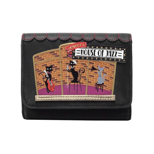 Vendula House of Jazz Small Flap-over Wallet