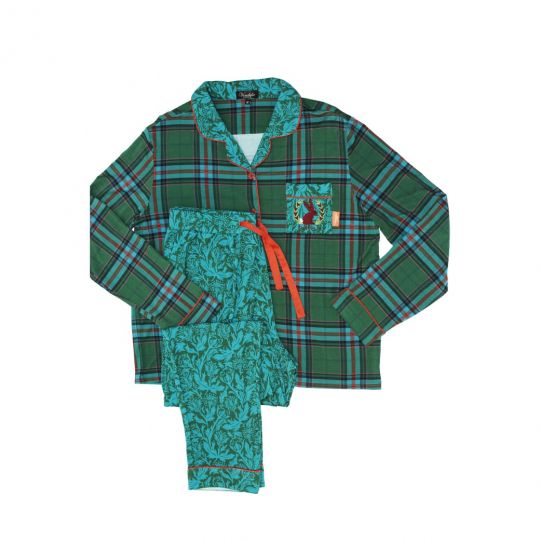 Vendula Highland Fling Woven Pyjama Set 