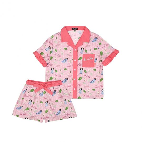 Posh Paws Spa Cotton Shortie Pyjama Set