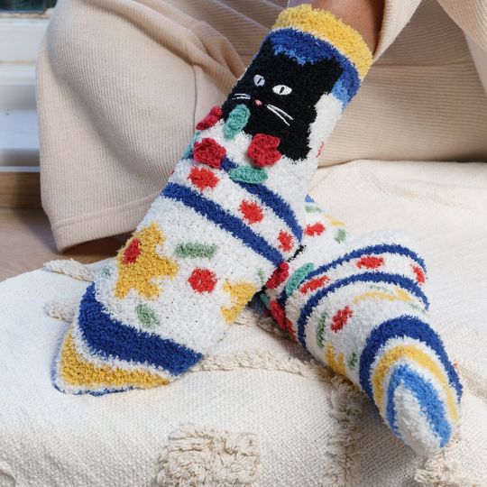 Ceramica Vendula Fluffy Slipper Socks