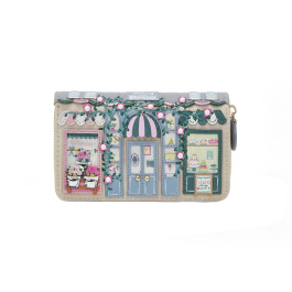 Posies and Patisseries Medium Ziparound Wallet