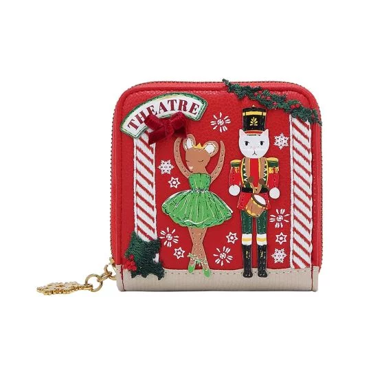 The Christmas Theatre Square Wallet