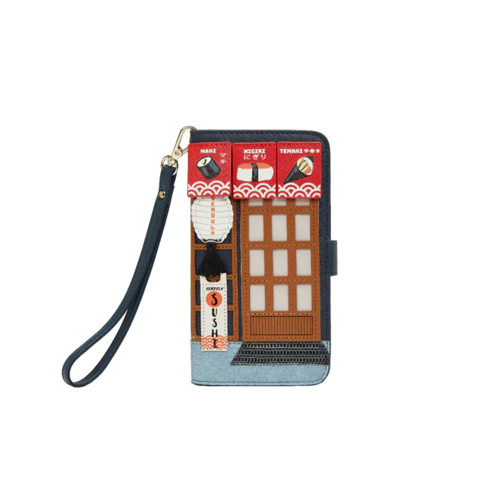 Vendula Sushi - Blue Edition Universal Flip Phone Case
