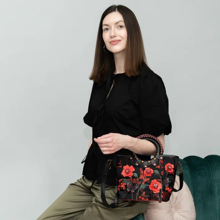 GANNI Borsa a tracolla Butterfly piccola - Bianco