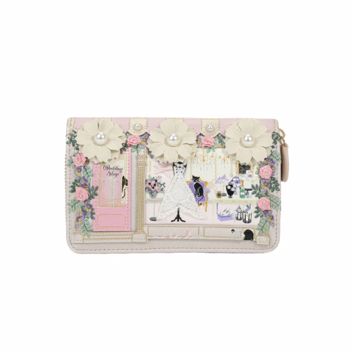The Wedding Shop Medium Ziparound Wallet