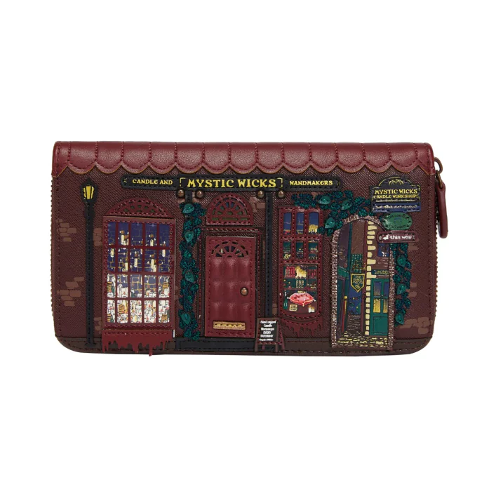 Mystic Wicks Candle and Wandmakers Large Ziparound Wallet