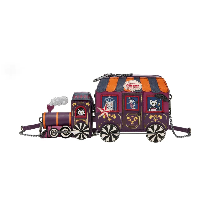 Borsa ''Train'' Skelecat's Travelling Ghost Circus