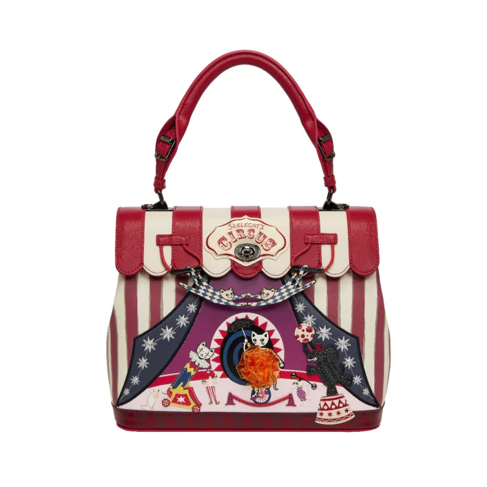 Borsa Grace Skelecat's Travelling Ghost Circus
