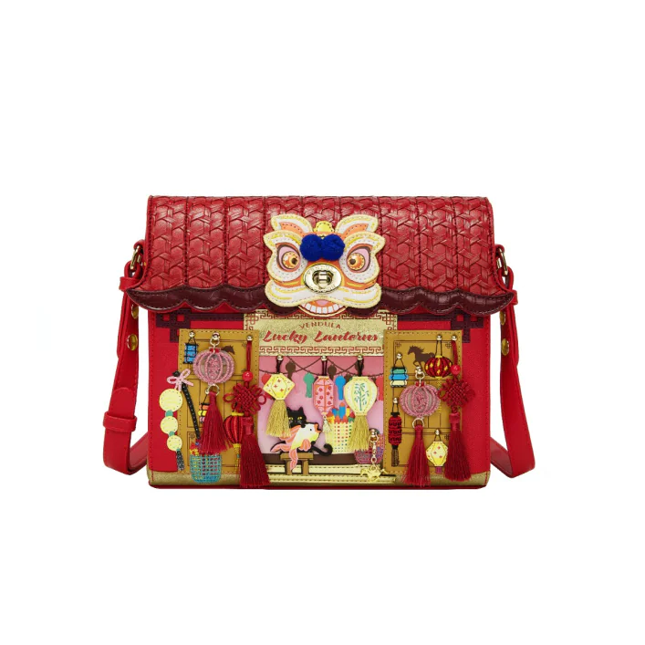 Lucky Lanterns - Box Tasche - Jahr des Pferdes