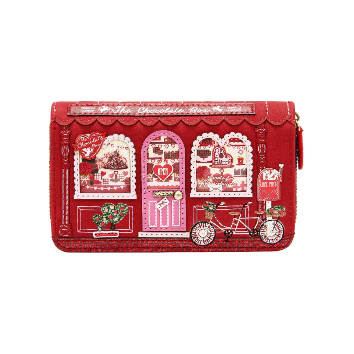 The Chocolate Box Medium Ziparound Wallet