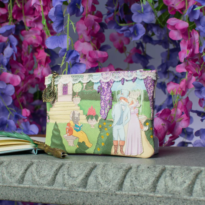 Monedero con Cremallera - Regency Gardens