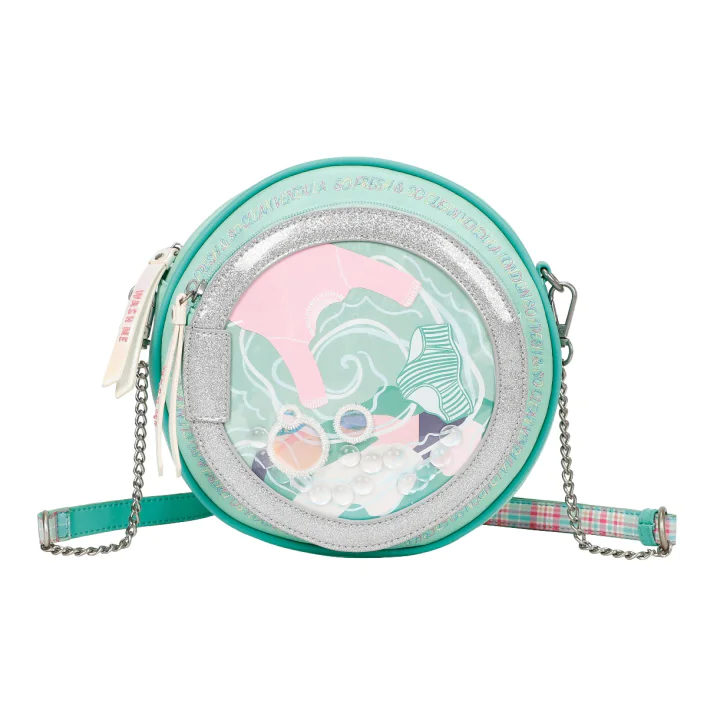Bubble Cats Laundromat Round Washer Backpack