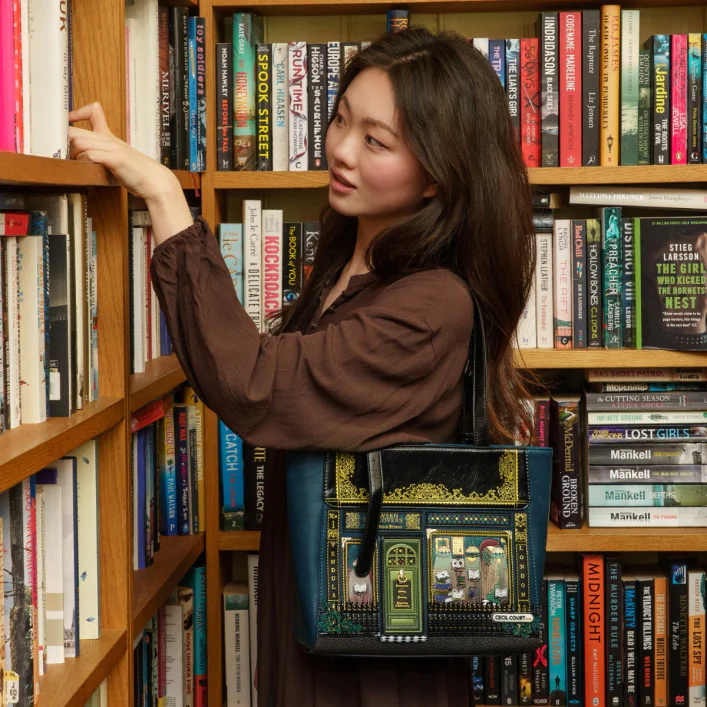 Between the Covers Bookbinders Shopper Bag