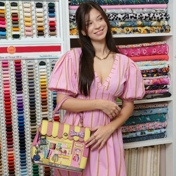 Sewing Shop - Raspberry Edition Grace Bag