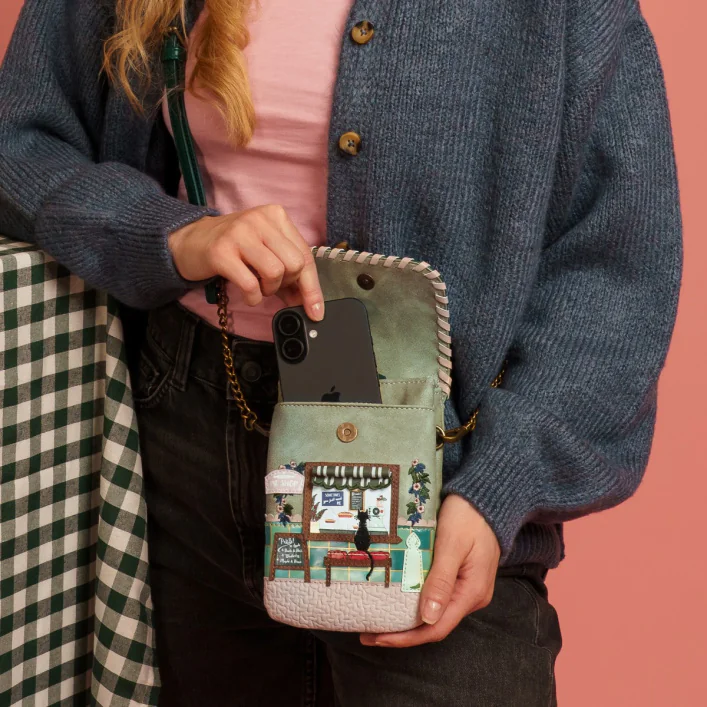 Vendula Pie Shop Phone Pouch