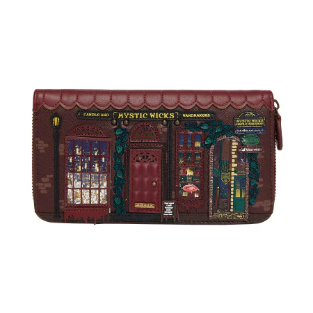 Mystic Wicks Candle and Wandmakers Large Ziparound Wallet
