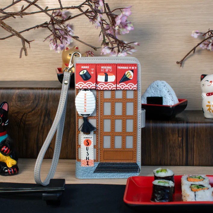 Vendula Sushi - Grey Edition Universal Flip Phone Case