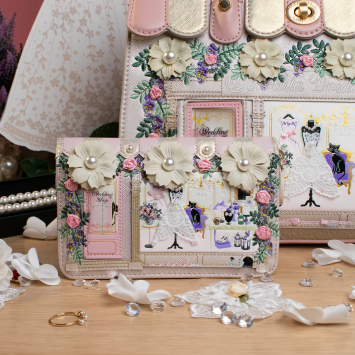 The Wedding Shop Medium Ziparound Wallet