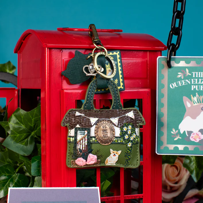 The Queen Elizabeth Pub Key Charm
