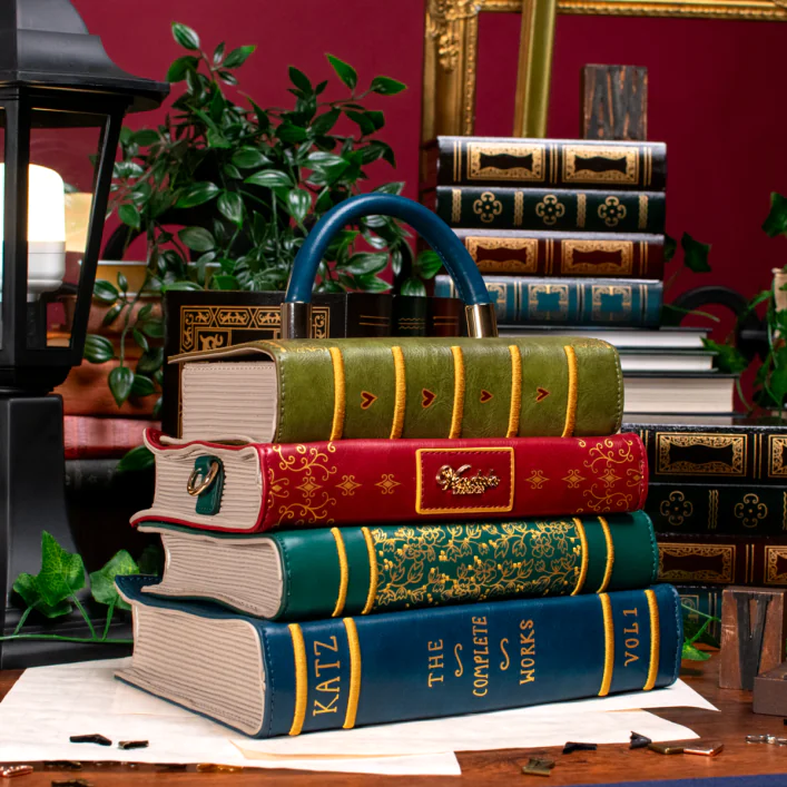 Between the Covers Bookbinders Book Stack Bag