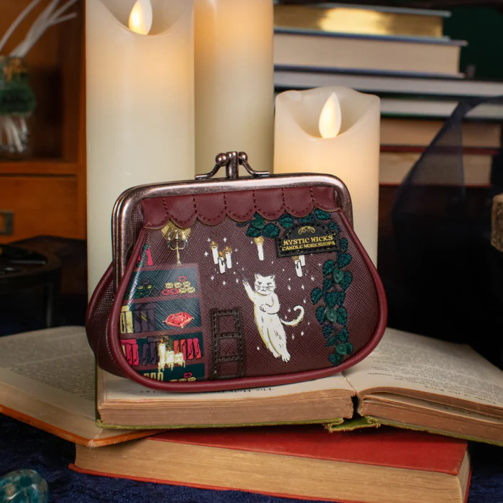 Mystic Wicks Candle and Wandmakers Clipper Coin Purse