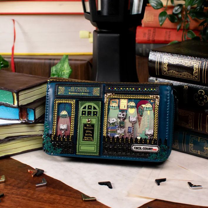 Between the Covers Bookbinders Medium Ziparound Wallet