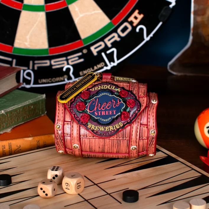 Cheers Street Barrel Coin Purse