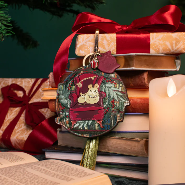 Vendula Christmas Library Key Charm