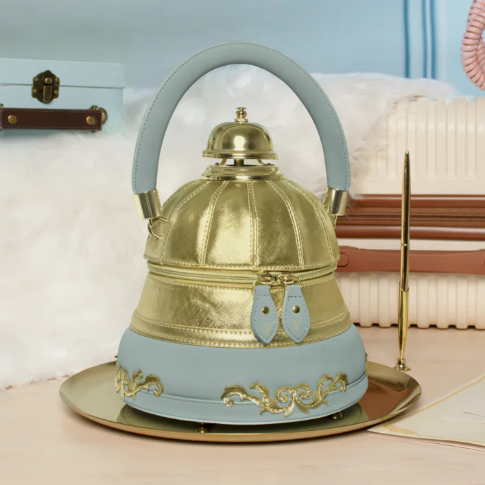 The Grand Vendula Hotel Reception Bell Bag