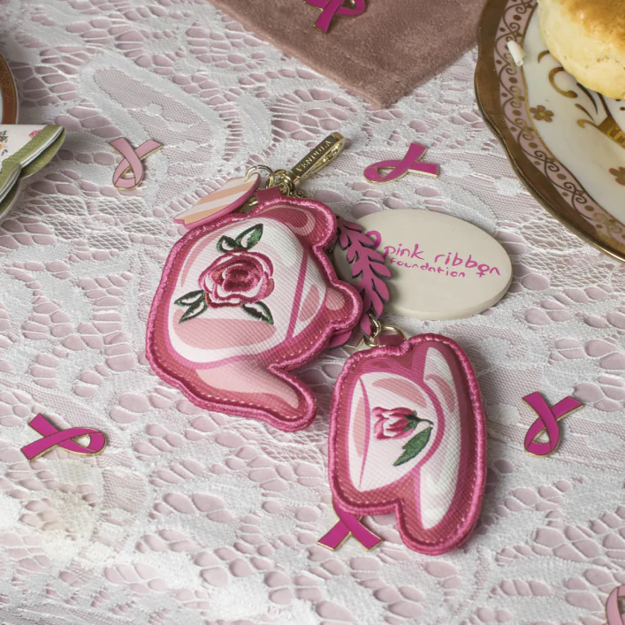 Portachiavi Perfectly Pink Afternoon Tea Bus