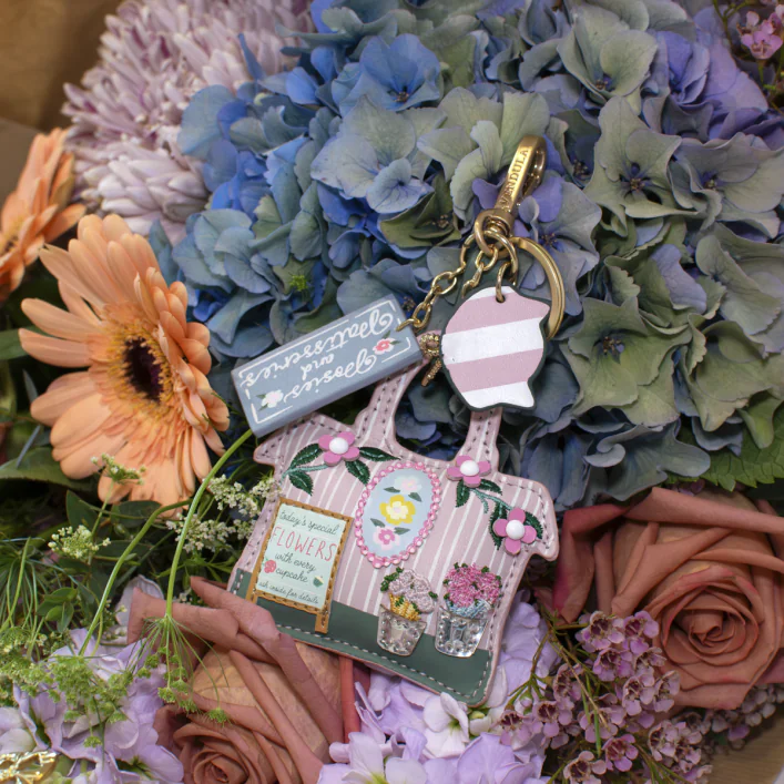 Posies and Patisseries Key Charm