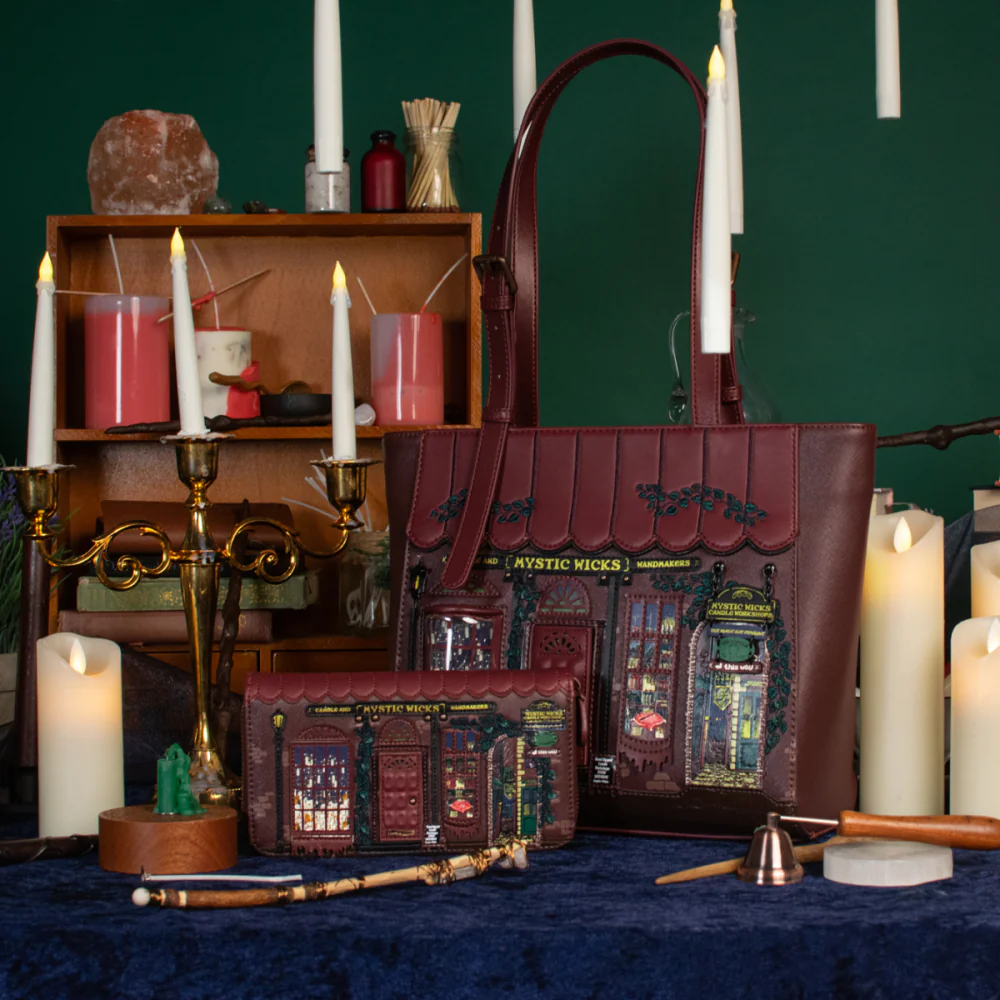 Mystic Wicks Candle and Wandmakers Large Ziparound Wallet