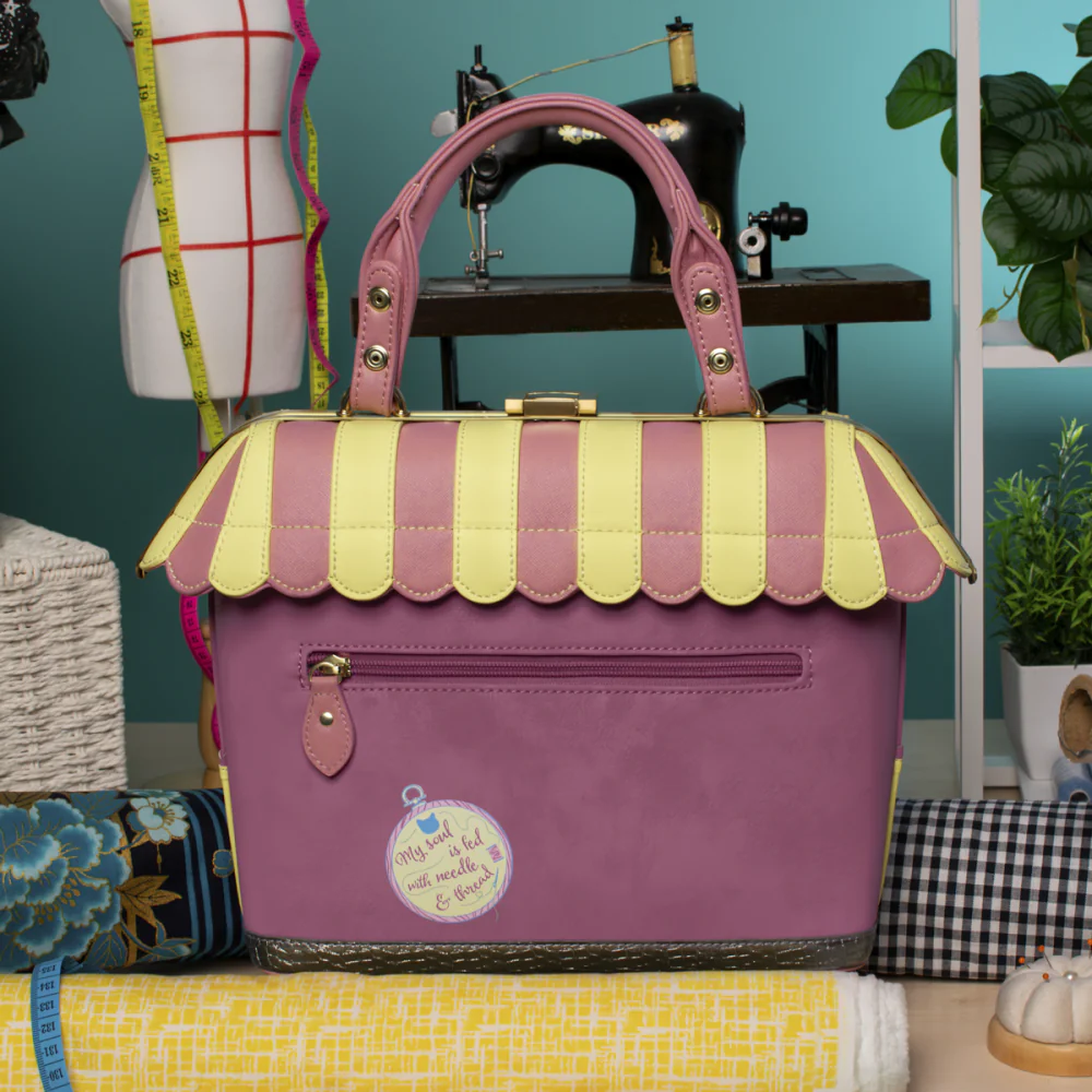 Vendula London 2wayショルダーバック Sewing Shop - Raspberry Edition Grab Bag