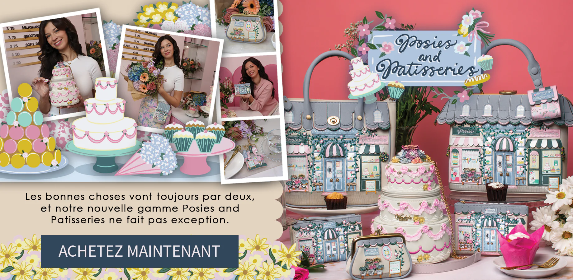 Posies and Patisseries - DESKTOP - FR