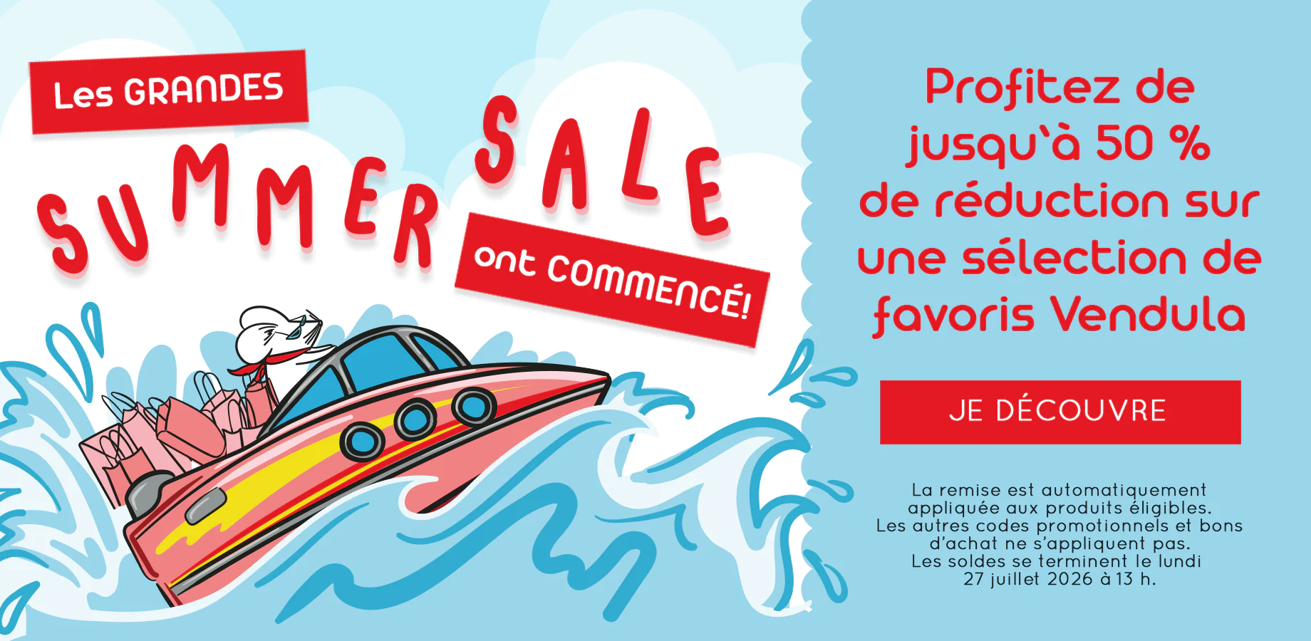 July SALE - DESKTOP - FR